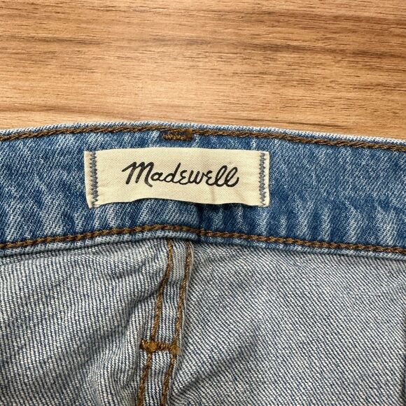 Madewell Balloon Jeans Women's 23 Cropped High Rise Curved Mom Denim - Picture 9 of 12